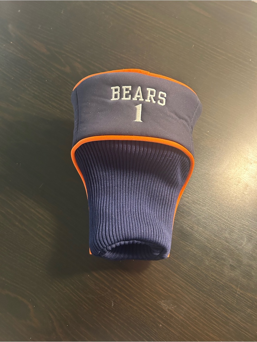 Chicago Bears 1 Wood Golf Club  Headcover NFL Cover Navy Orange